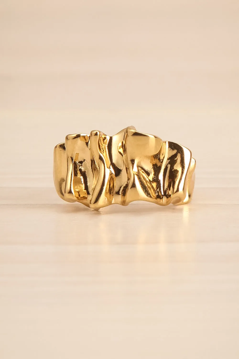 Alimoor Gold | Wavy Ring