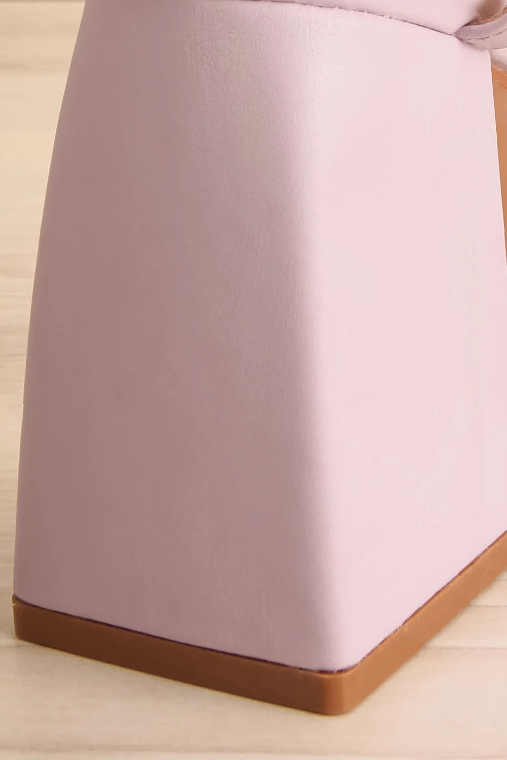 Aniston Lilac | Platform Heeled Sandals