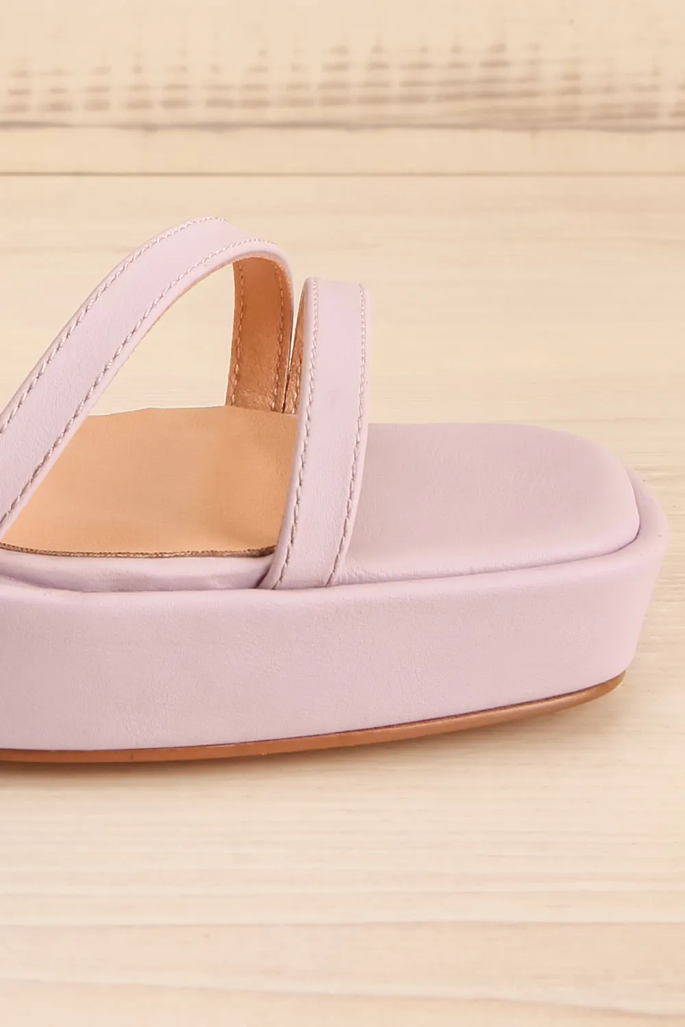 Aniston Lilac | Platform Heeled Sandals