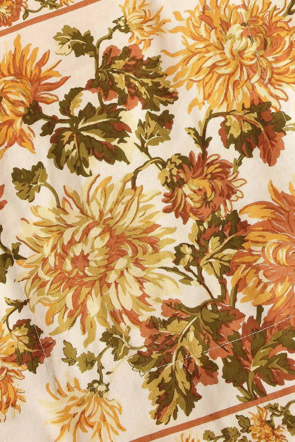 Annette | Vintage Floral Pattern Tote Bag