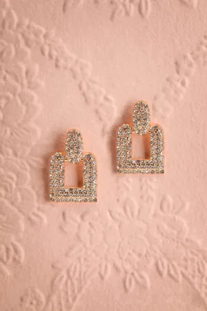Arcadis | Geometric Pendant Earrings
