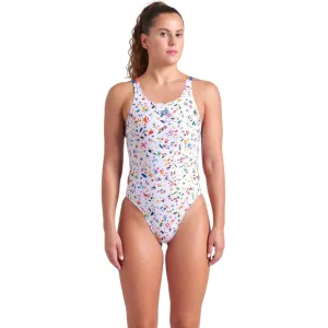 Arena Confetti Swim Tech White Multi