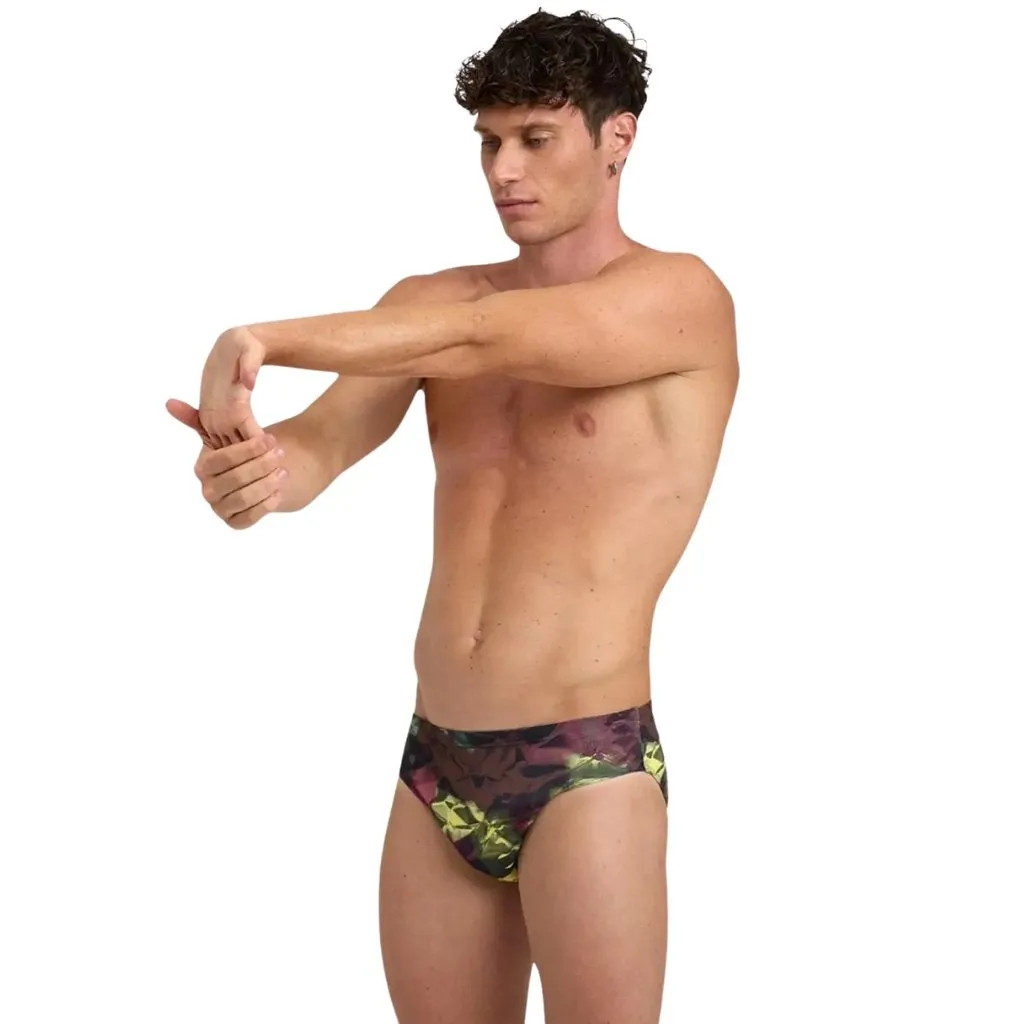 Arena Hero Camo Brief Red Fandango Multi