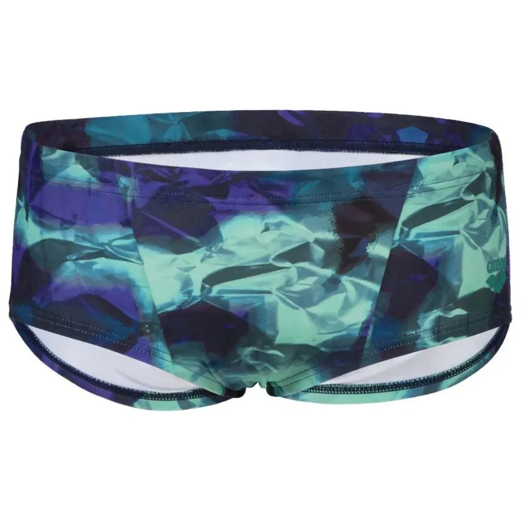 Arena Hero Camo Low Waist Short Green Lake Multi