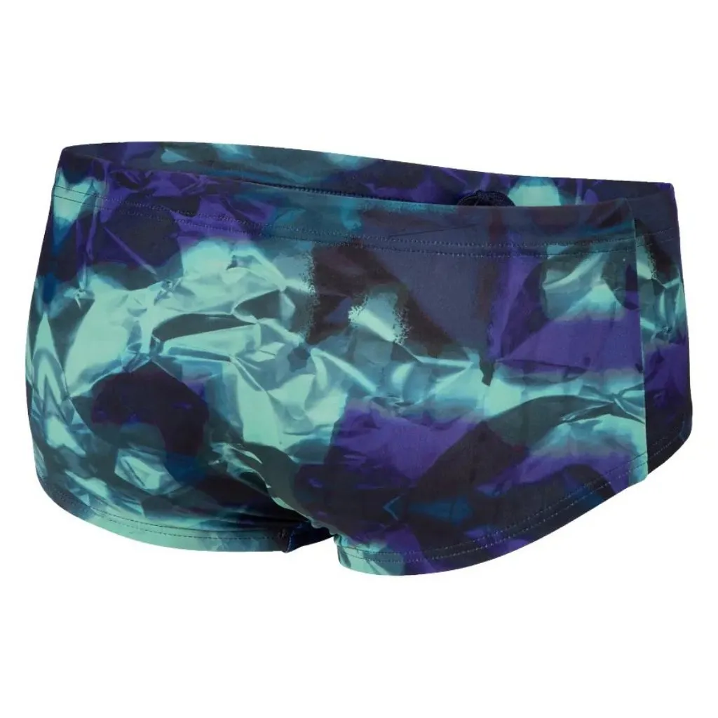 Arena Hero Camo Low Waist Short Green Lake Multi