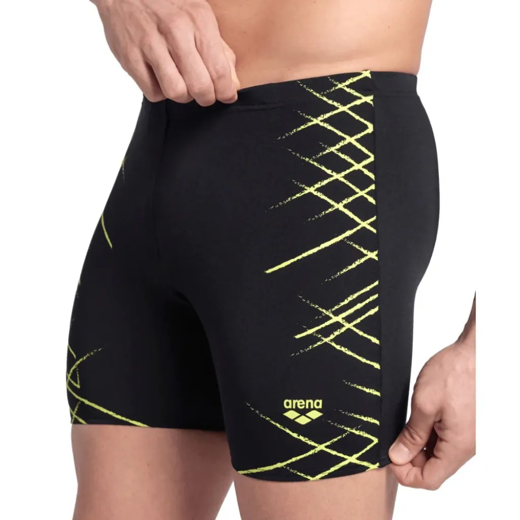 Arena MaxLife Mid Jammer Black Soft Green