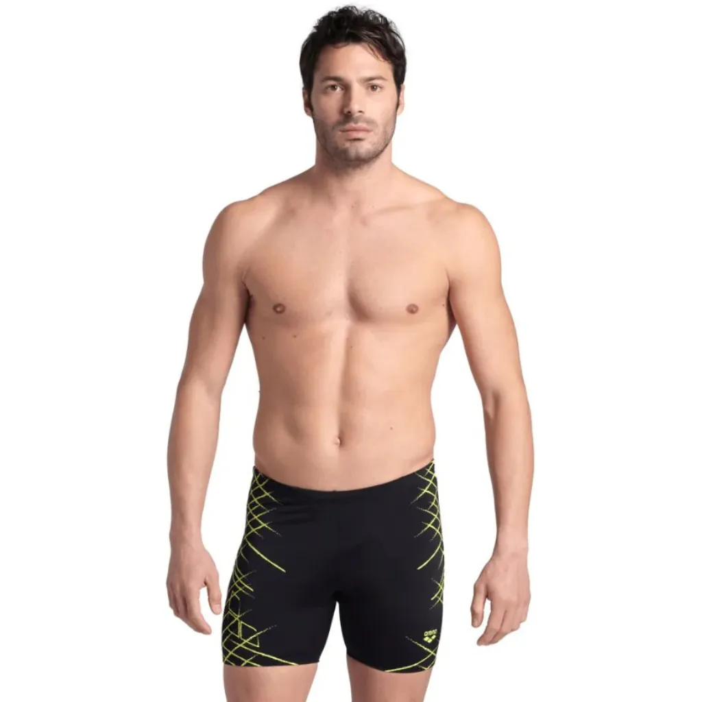 Arena MaxLife Mid Jammer Black Soft Green