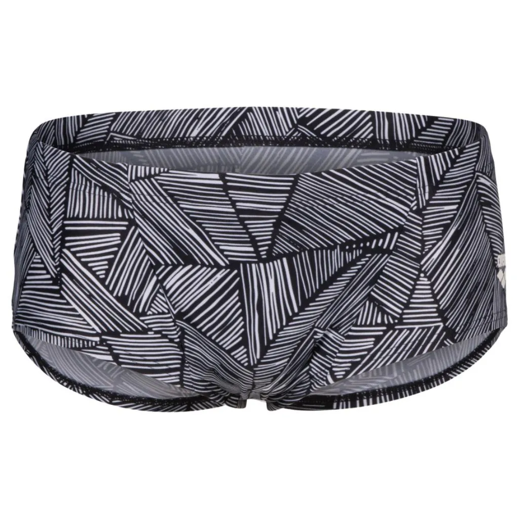 Arena Overview Low Waist Short Black White Multi