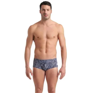 Arena Overview Low Waist Short Black White Multi