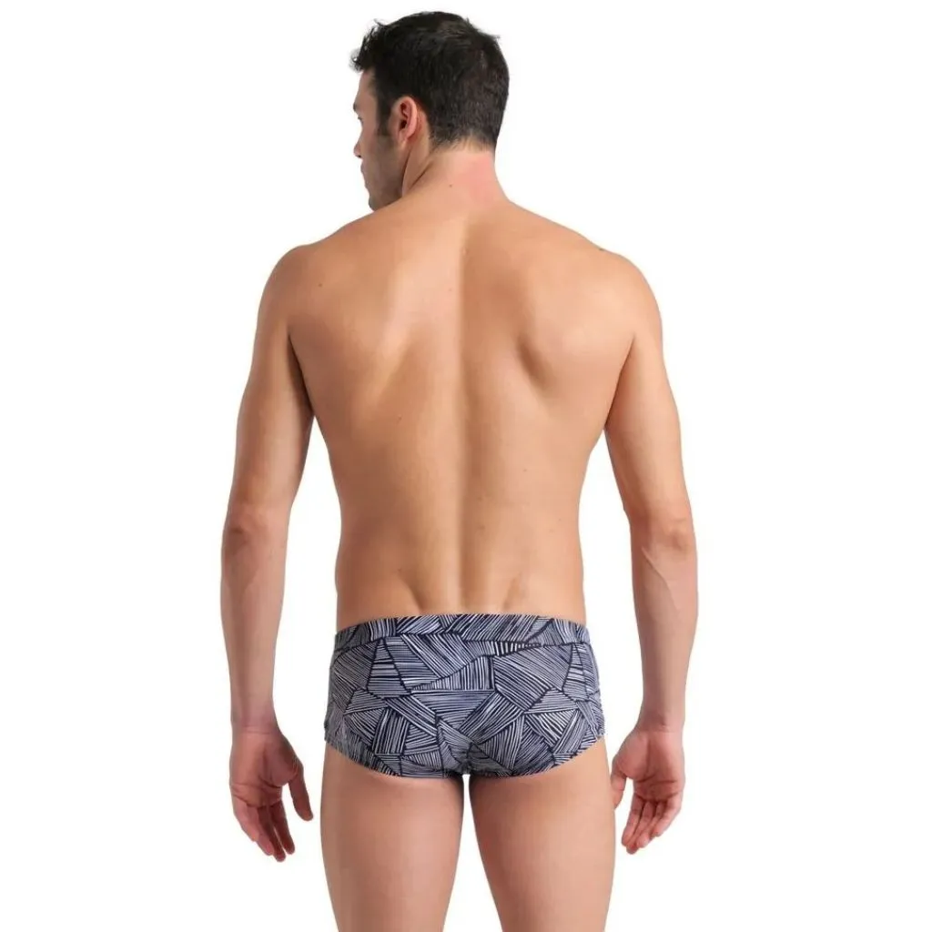 Arena Overview Low Waist Short Black White Multi