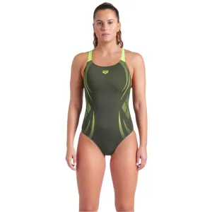 Arena Poseidonia Swim Pro Dark Sage with Bra
