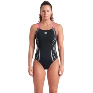 Arena Poseidonia Swim Pro Shocking Pink with Bra