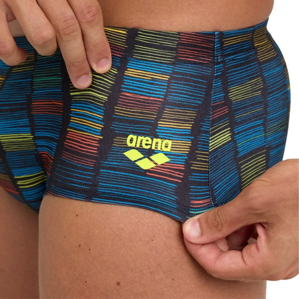 Arena Slow Motion Swim Low Short Black Multi