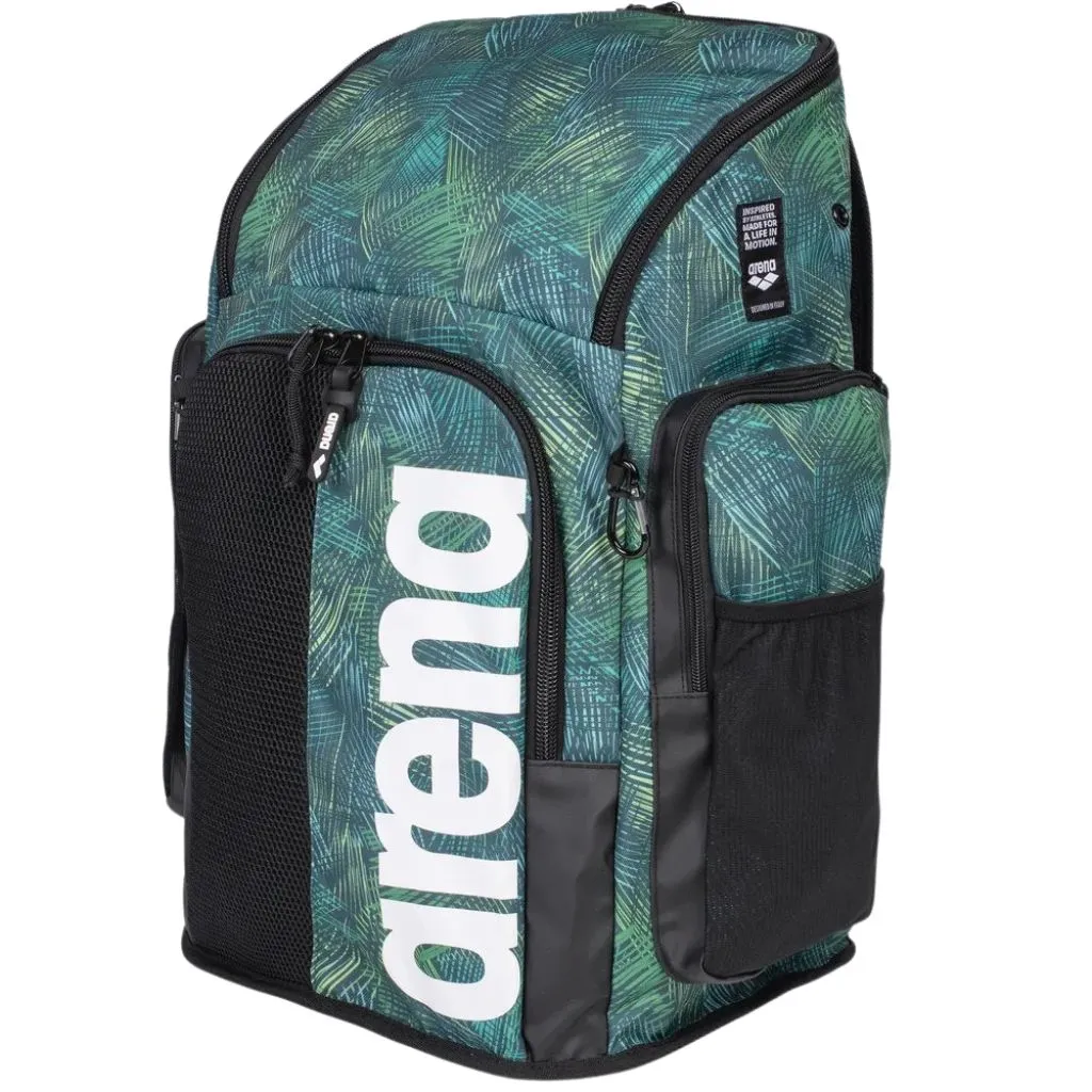 Arena Spiky III Backpack 45 Allover Team Energy Green