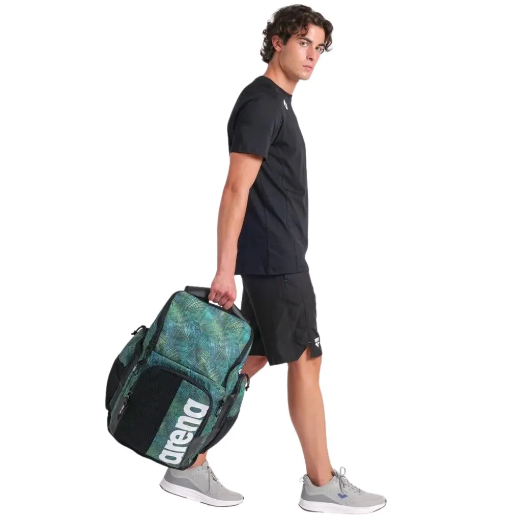 Arena Spiky III Backpack 45 Allover Team Energy Green