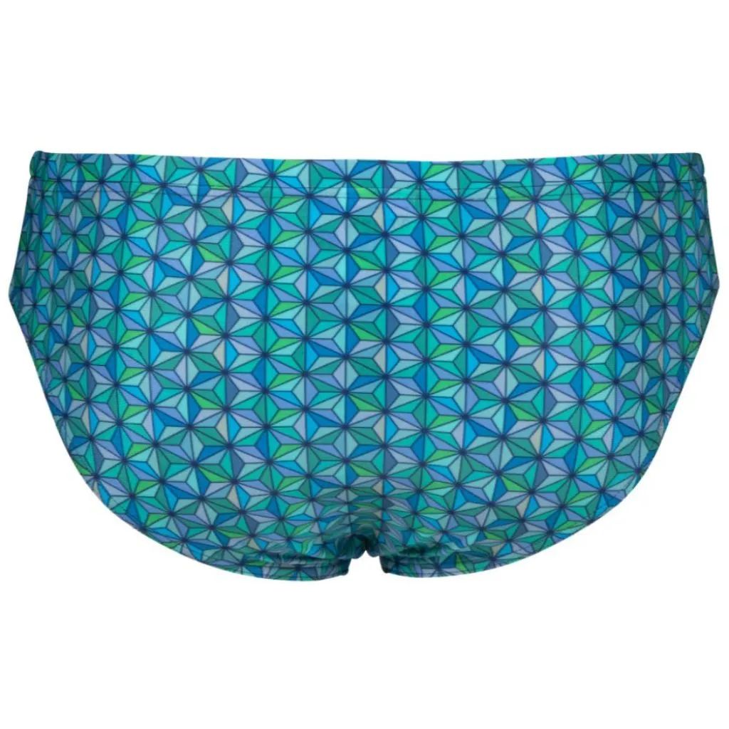 Arena Starfish Brief Turquoise Multi
