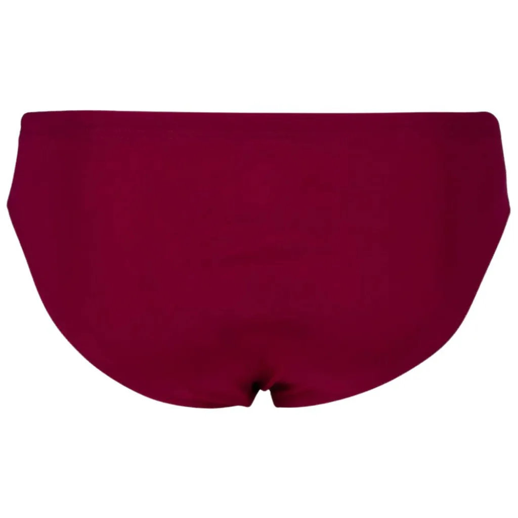 Arena Swim Brief Solid Red Fandango