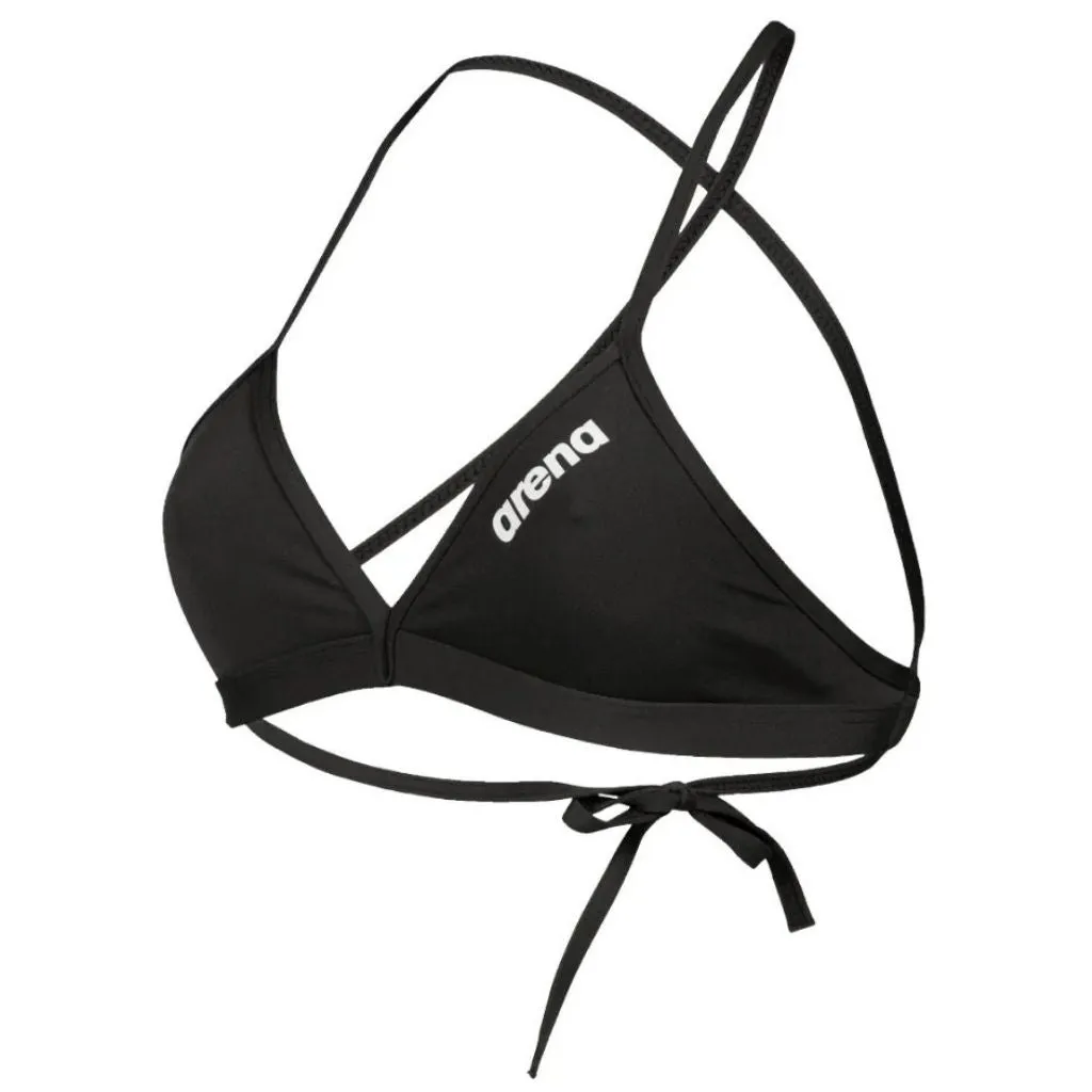 Arena Swim Top Tie Back Black