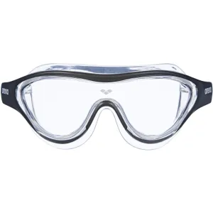 Arena The One Mask Clear Black Transparent