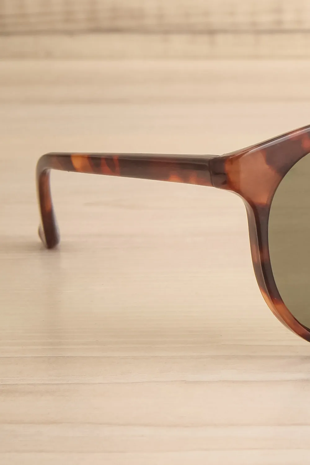 Atoka | Tortoise Shell Round Sunglasses