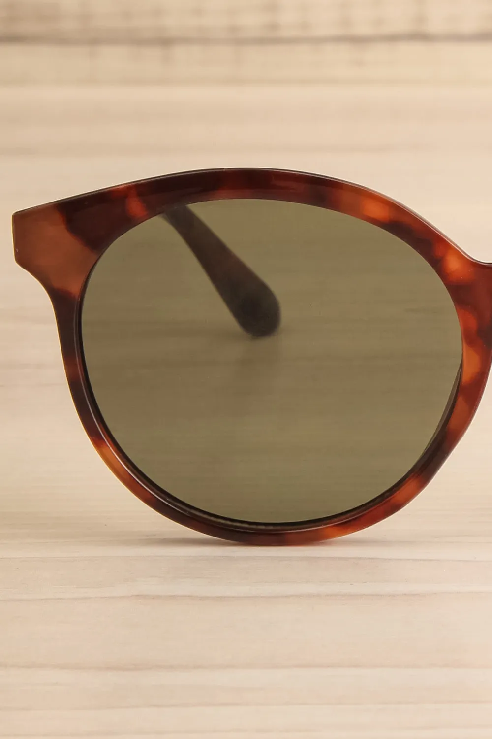 Atoka | Tortoise Shell Round Sunglasses