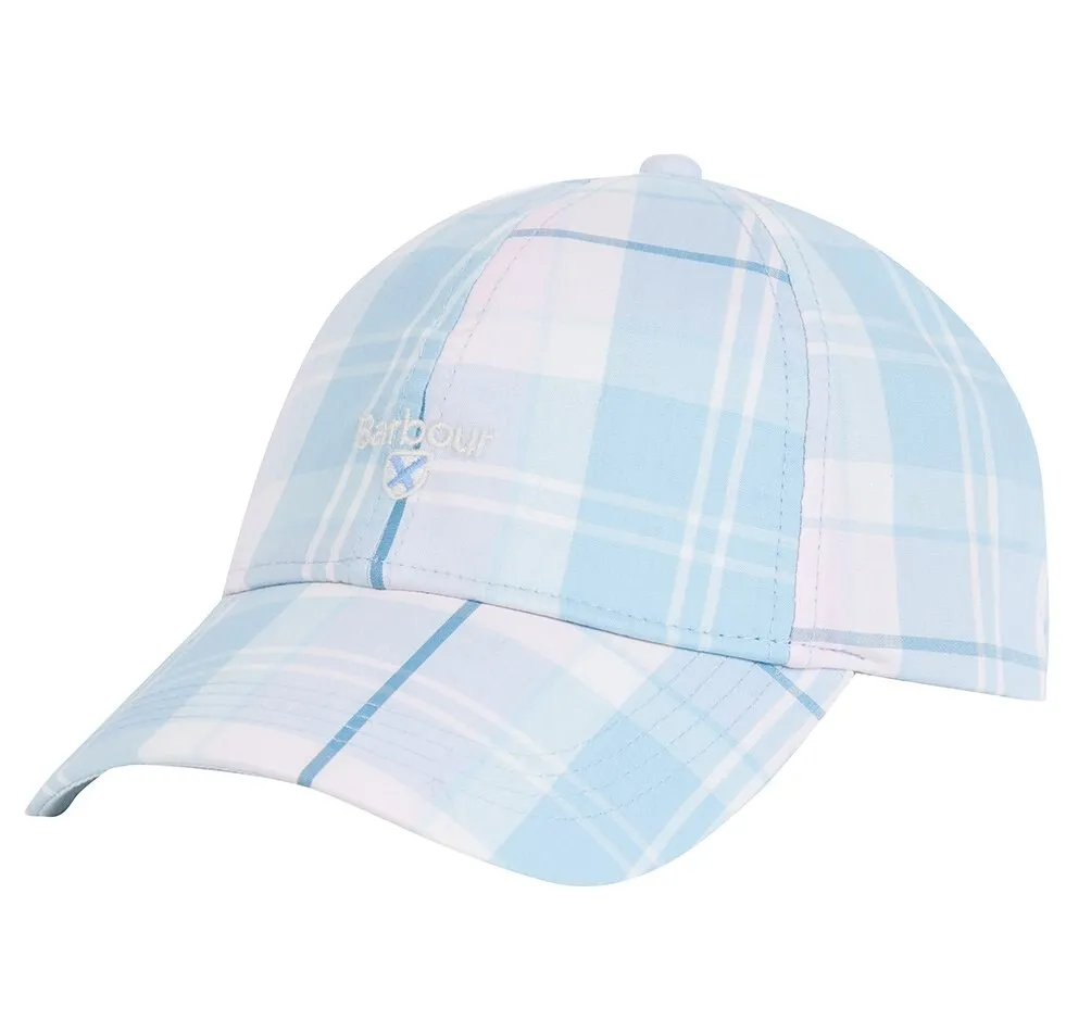 Barbour Lindsday Tartan Sports Cap - Blossom Tartan