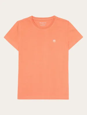 Basic badge tee - Regenerative Organic Certified - GOTS/Vegan - Langoustino Knowledge Cotton