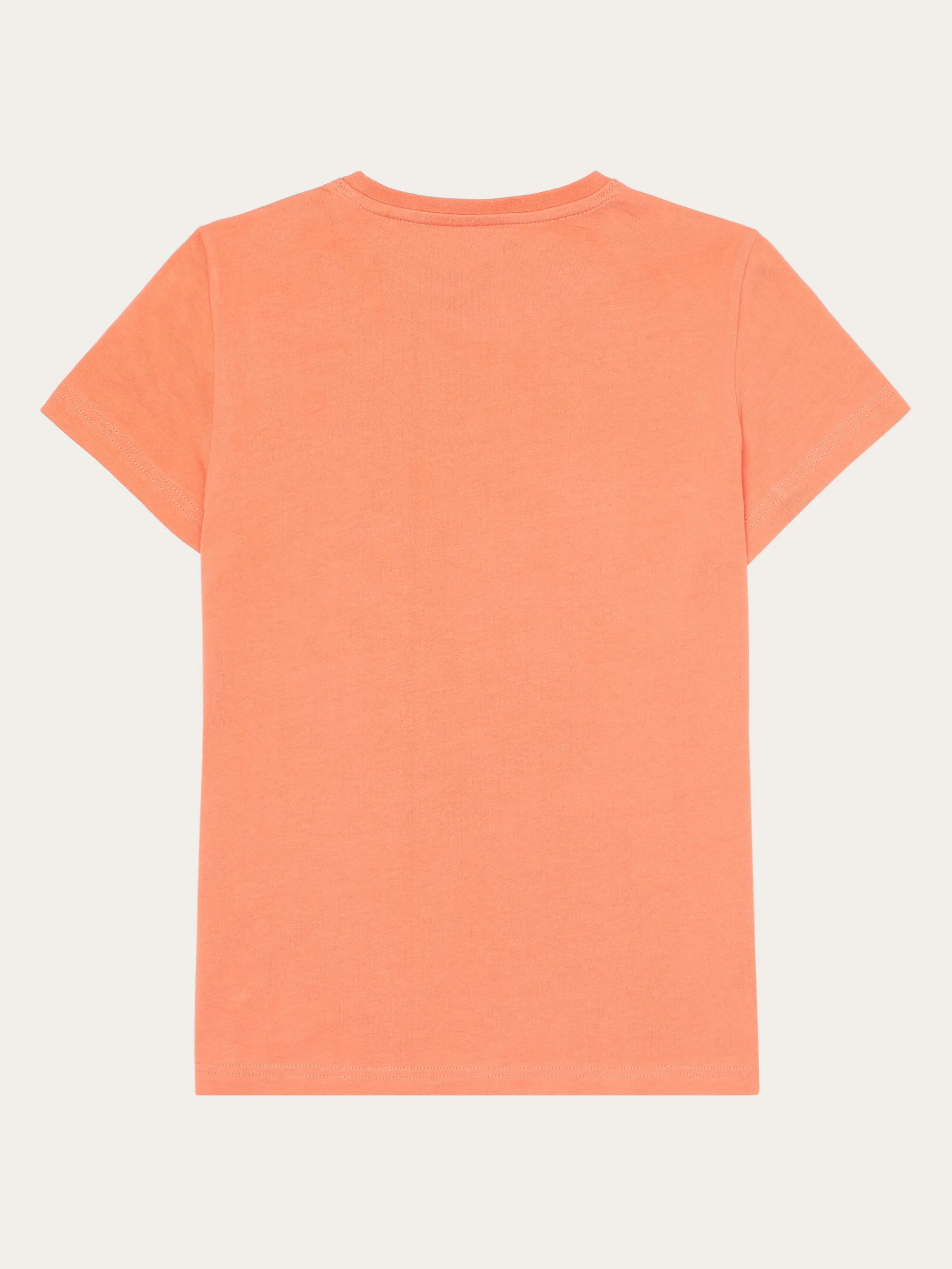 Basic badge tee - Regenerative Organic Certified - GOTS/Vegan - Langoustino Knowledge Cotton