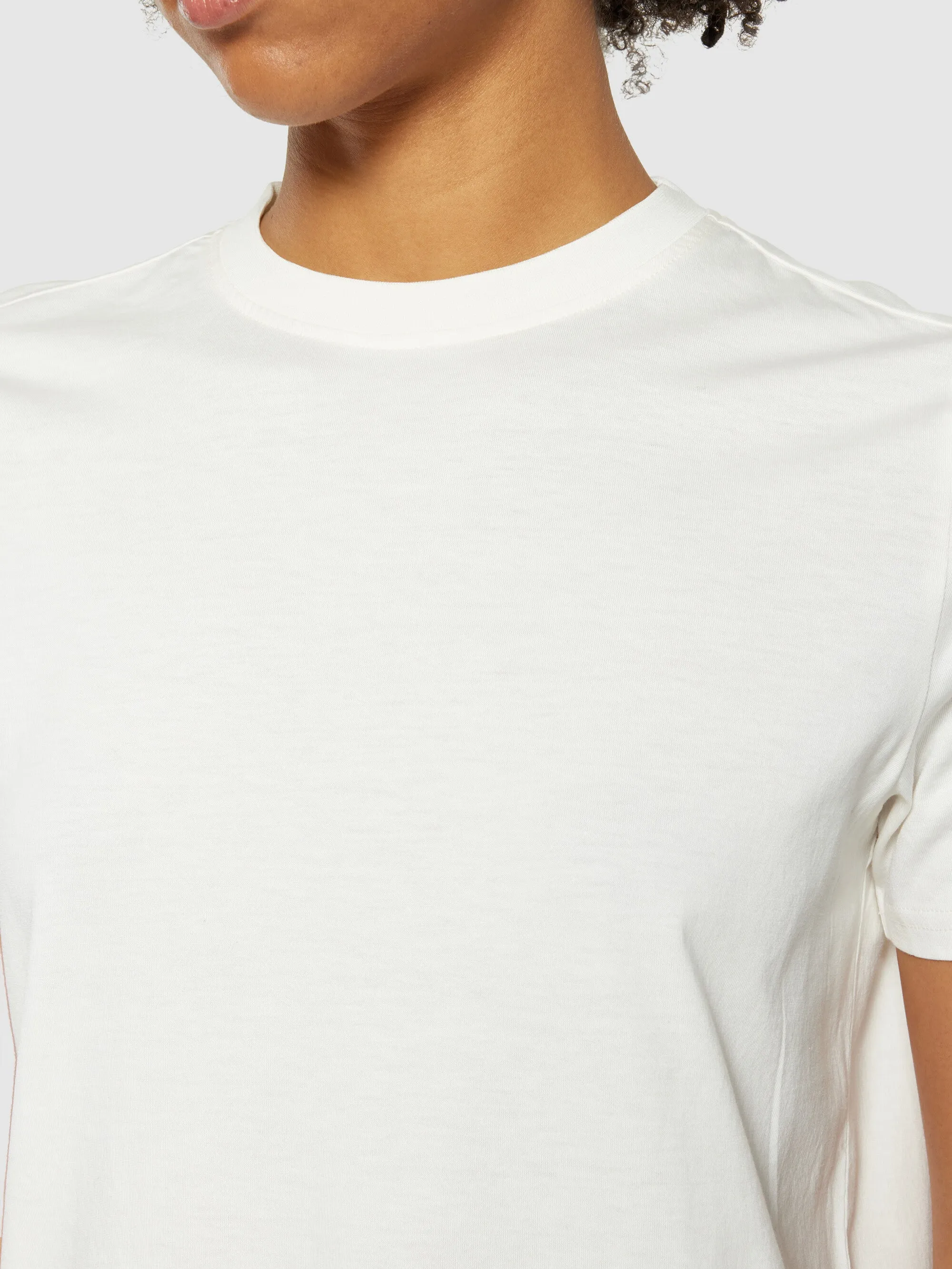 Basic pima cotton t-shirt - GOTS/Vegan - Egret Knowledge Cotton
