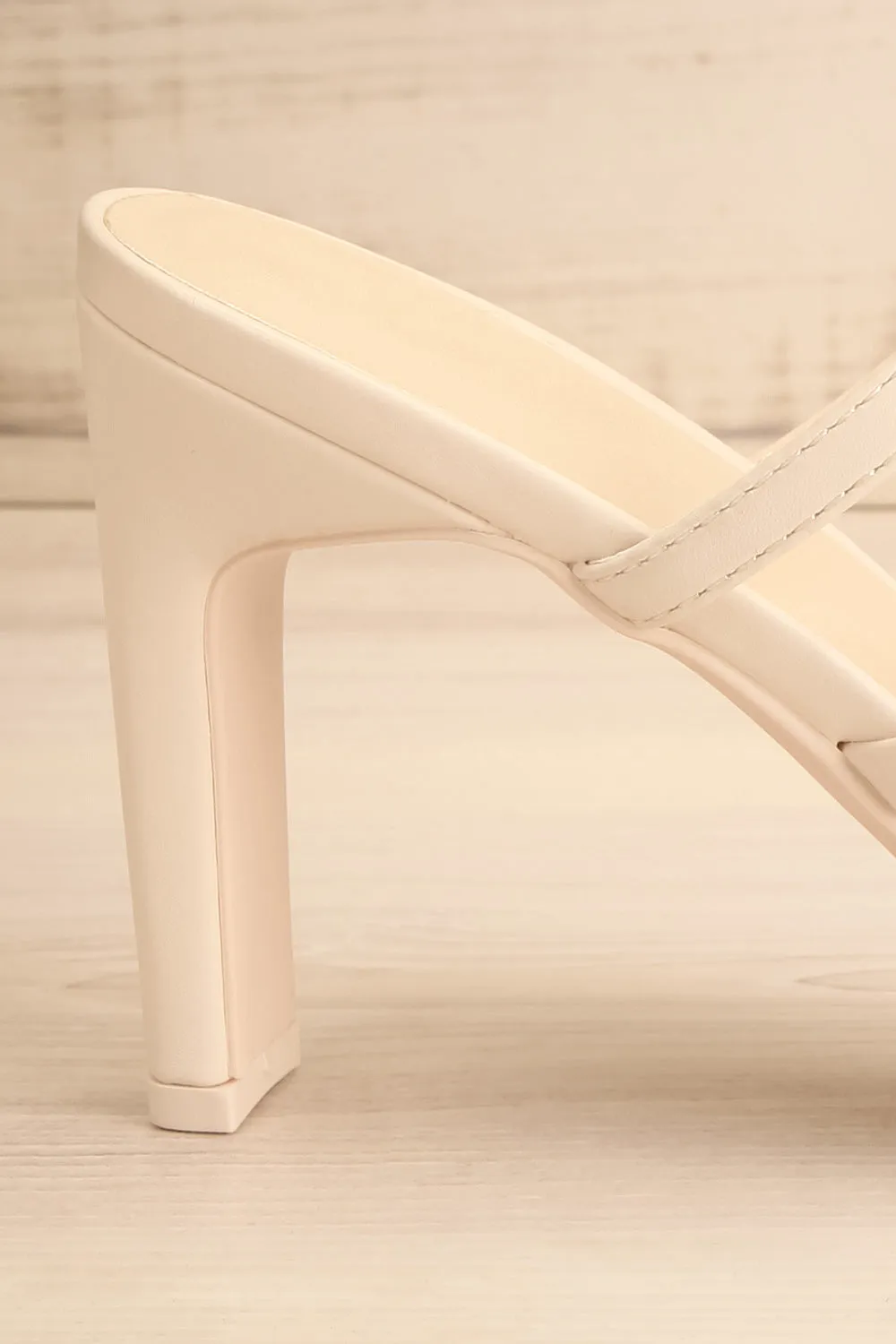 Baudoyer Ivory | Heeled Sandals