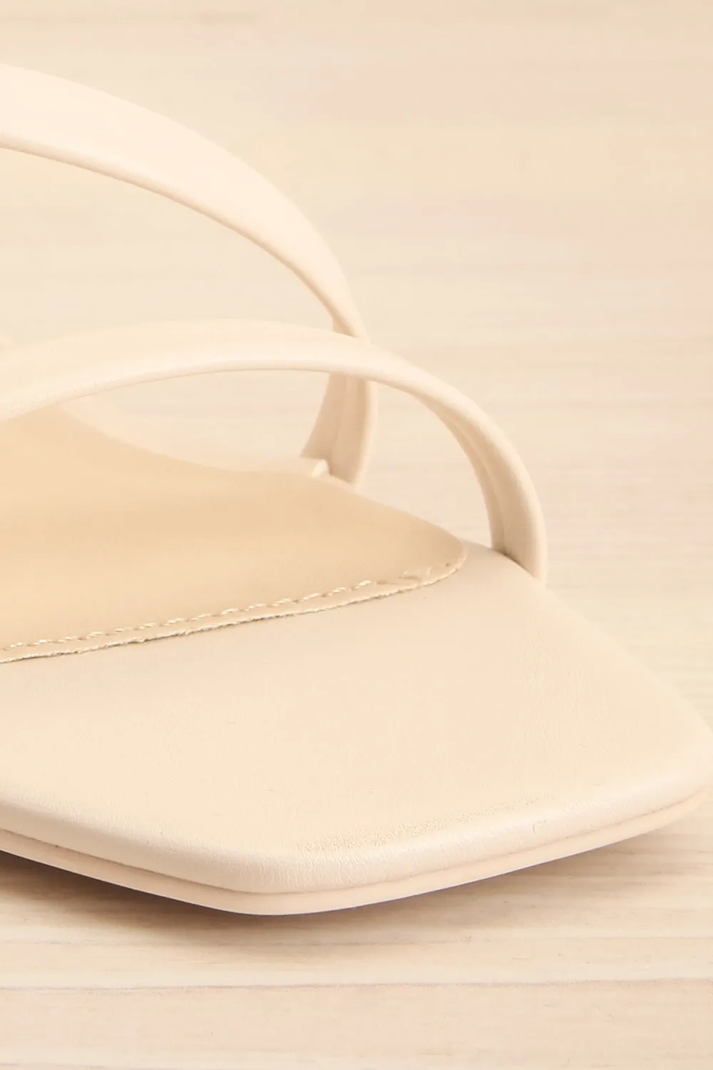 Baudoyer Ivory | Heeled Sandals