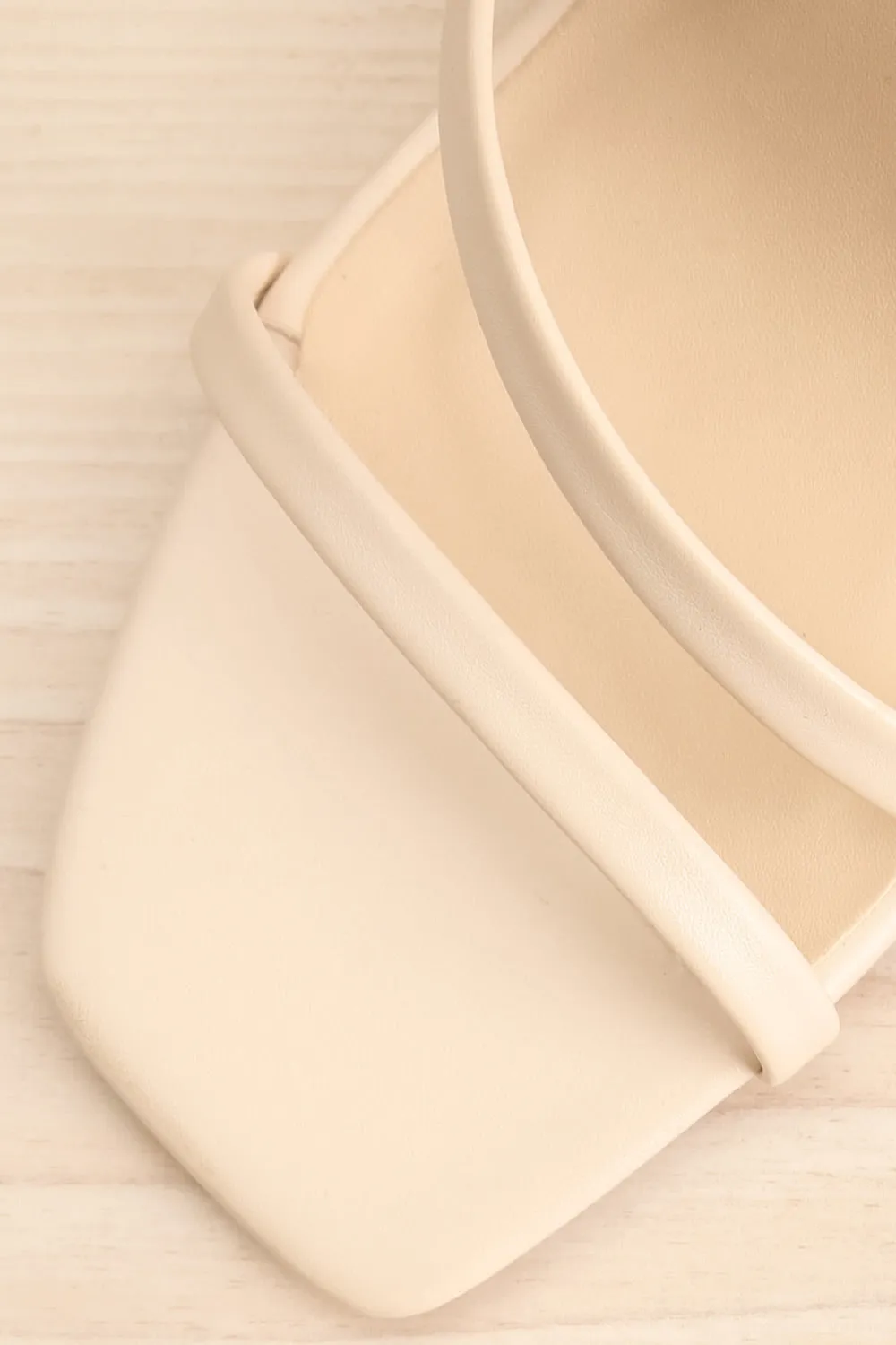 Baudoyer Ivory | Heeled Sandals