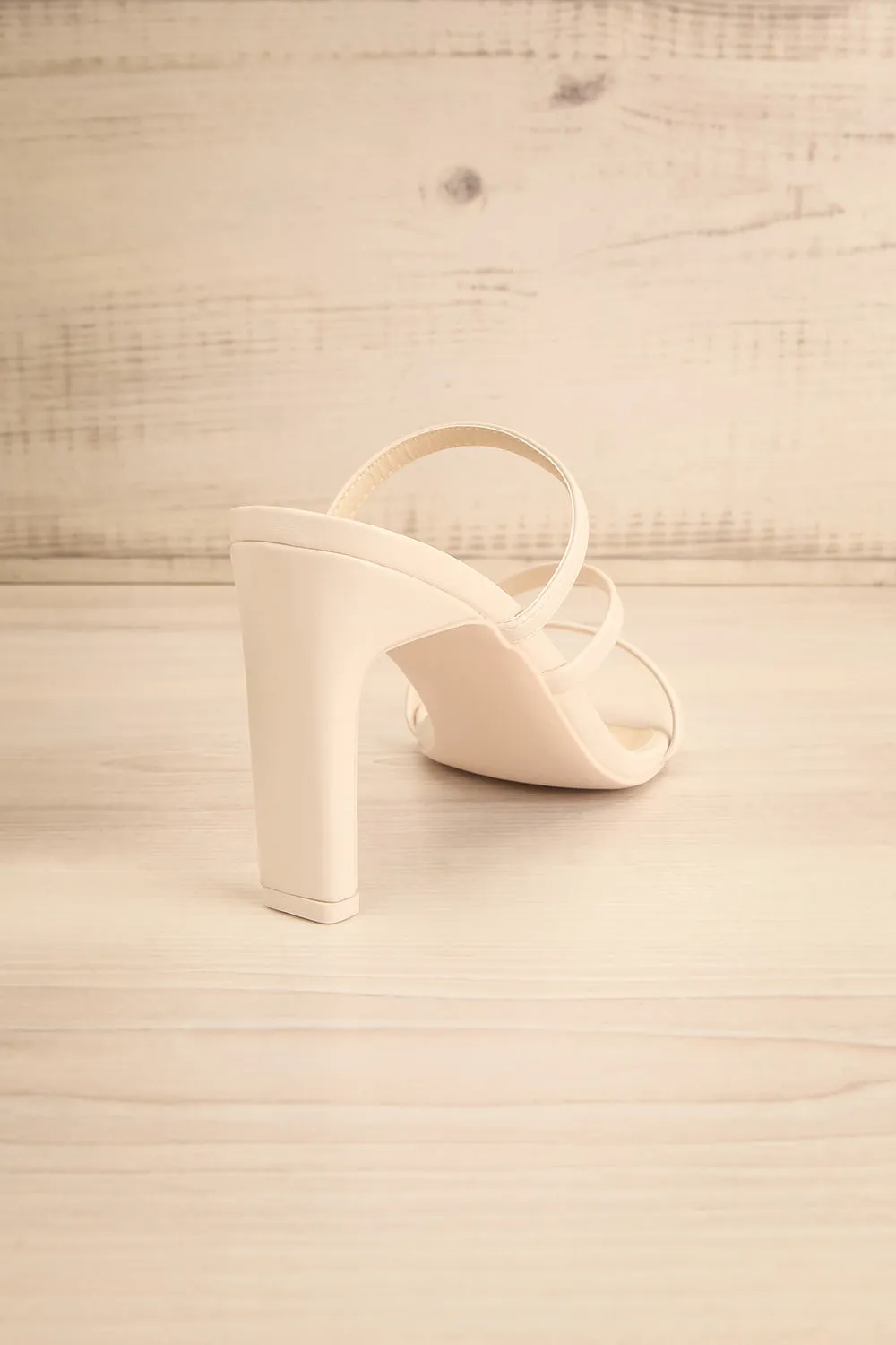 Baudoyer Ivory | Heeled Sandals