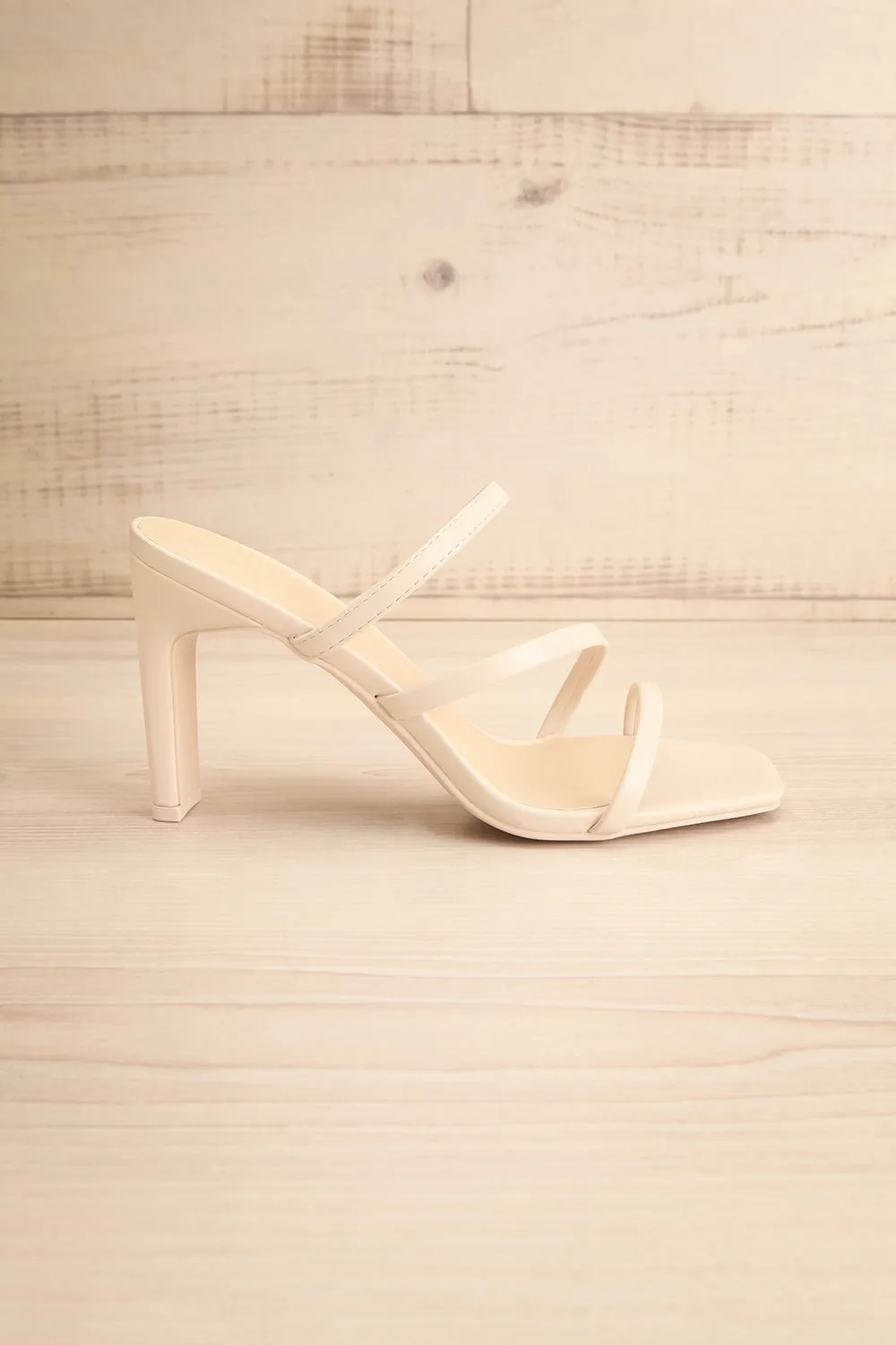 Baudoyer Ivory | Heeled Sandals