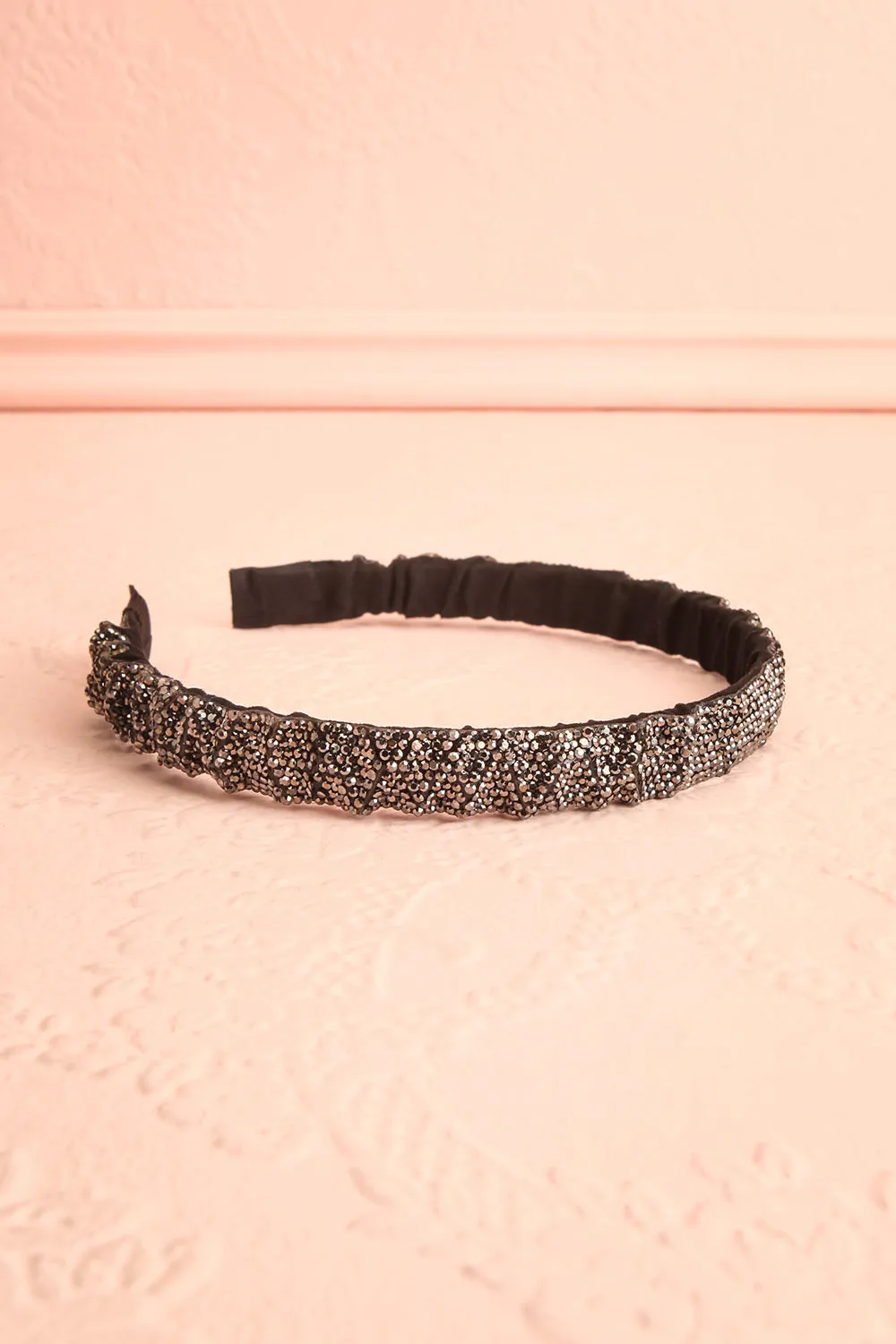 Beverly Silver | Crystal Headband