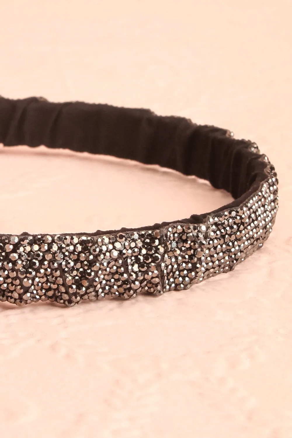 Beverly Silver | Crystal Headband