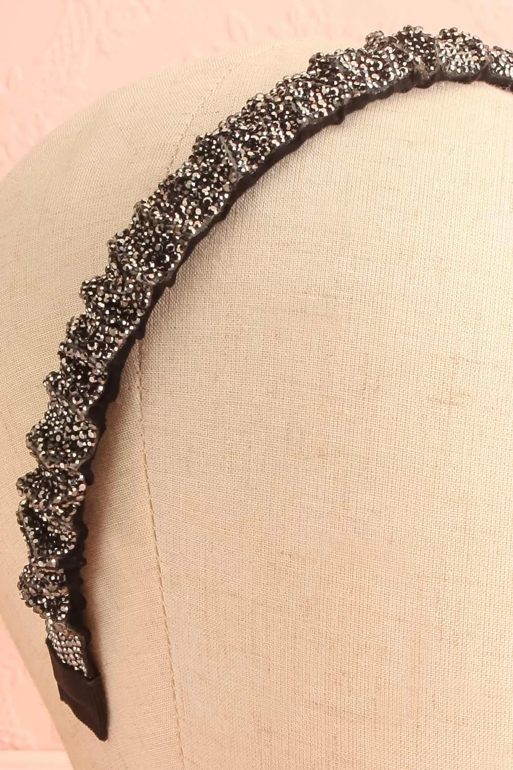 Beverly Silver | Crystal Headband