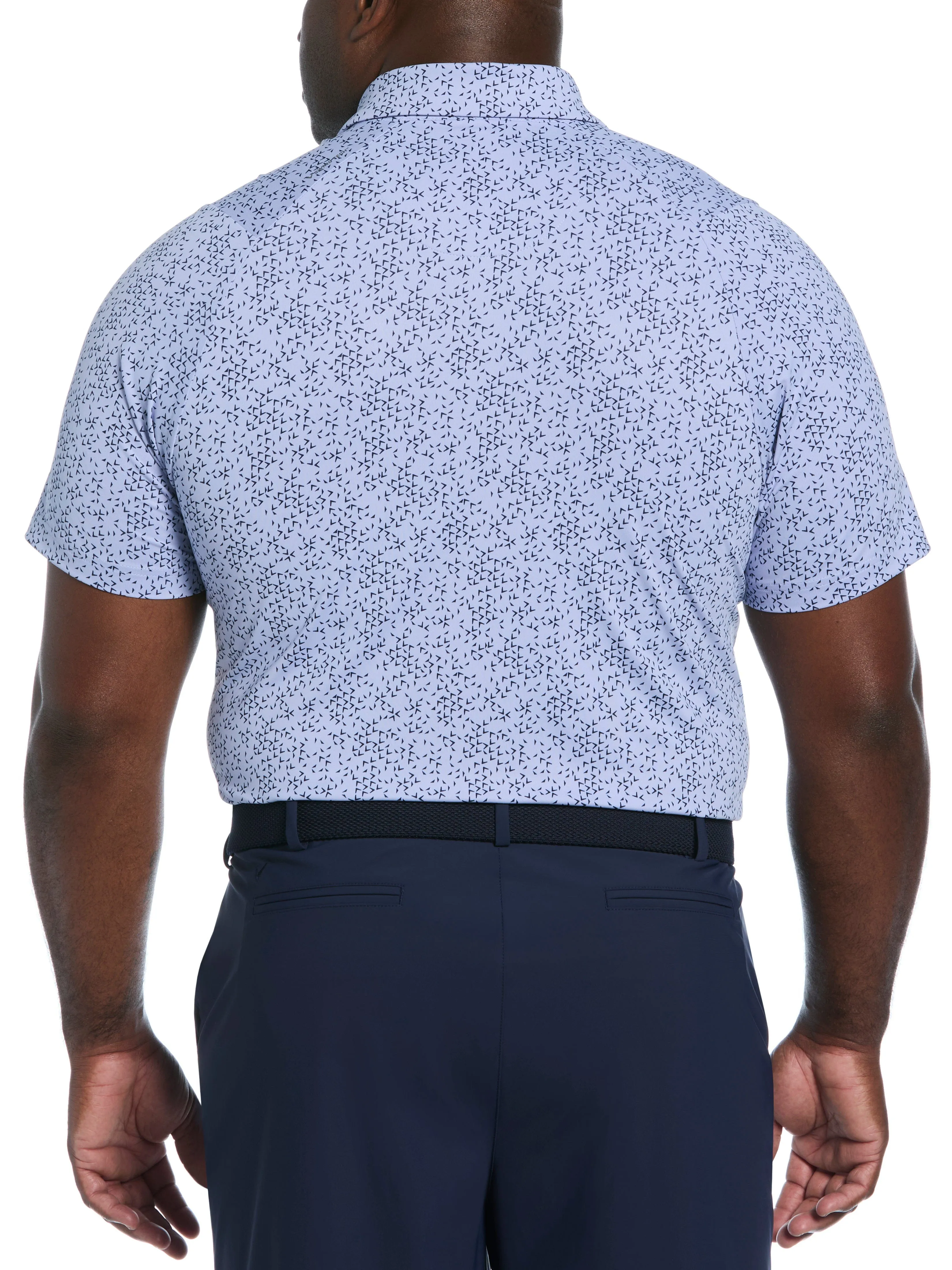 Big & Tall Chevron Print Golf Polo Callaway Apparel