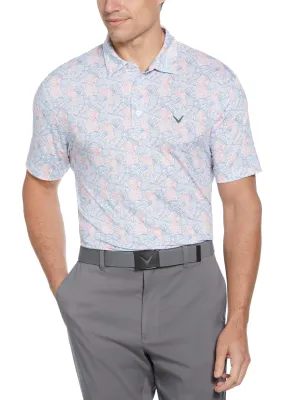 Big & Tall Day On The Course Print Golf Callaway Apparel