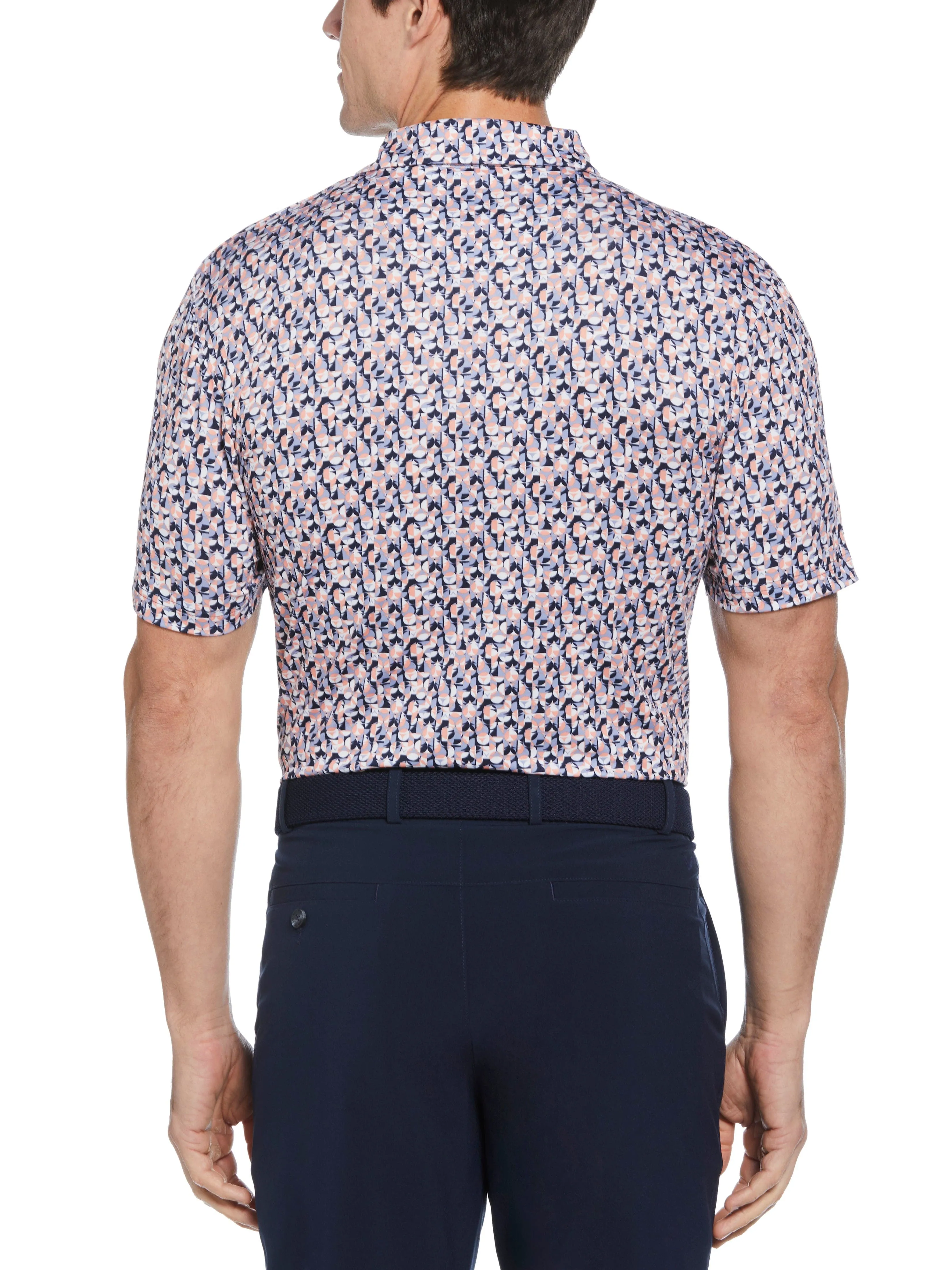 Big & Tall Golf Essentials All Over Polo Callaway Apparel