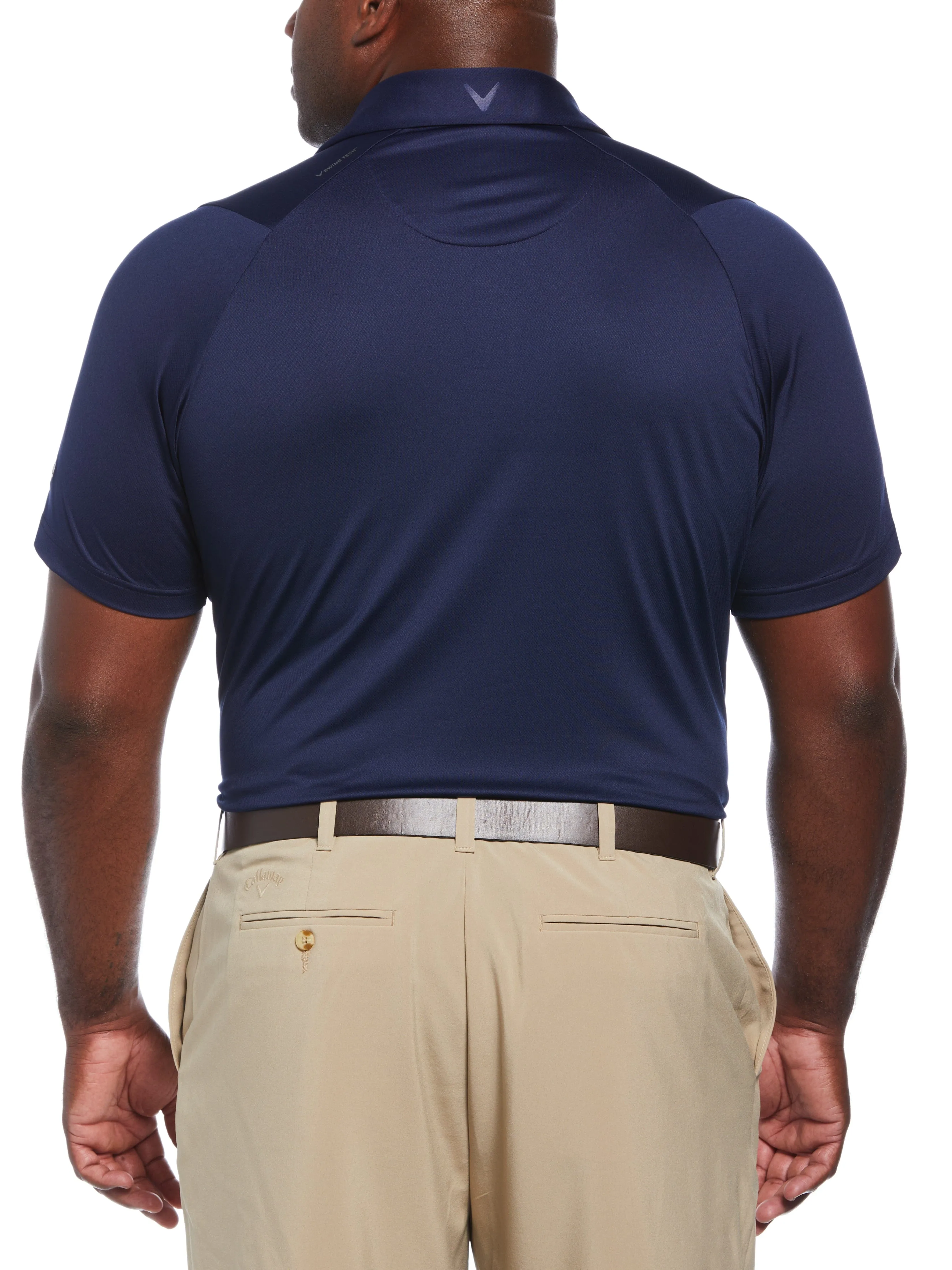 Big & Tall Solid Swing Tech Golf Polo Shirt Callaway Apparel