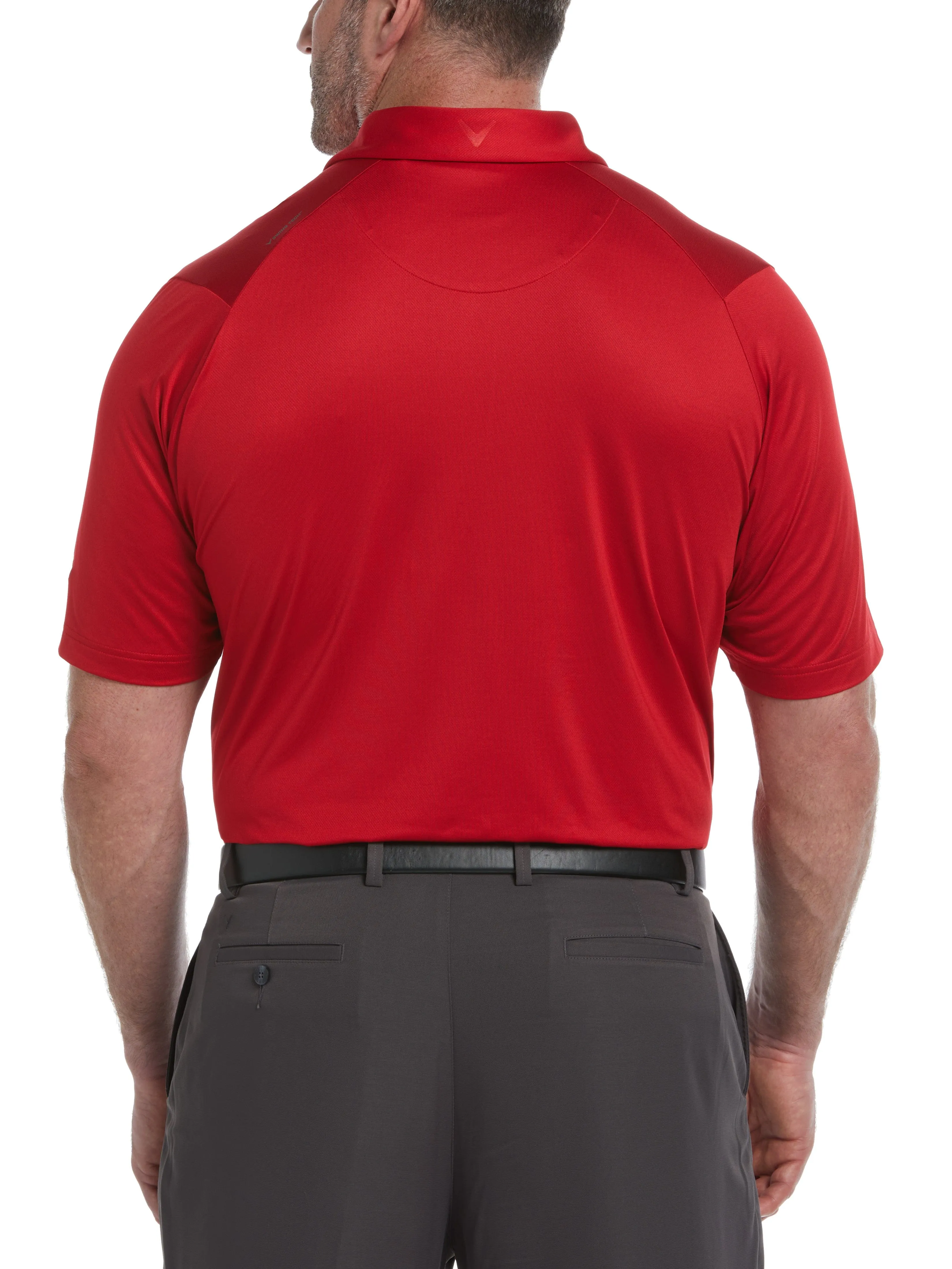 Big & Tall Solid Swing Tech Golf Polo Shirt Callaway Apparel