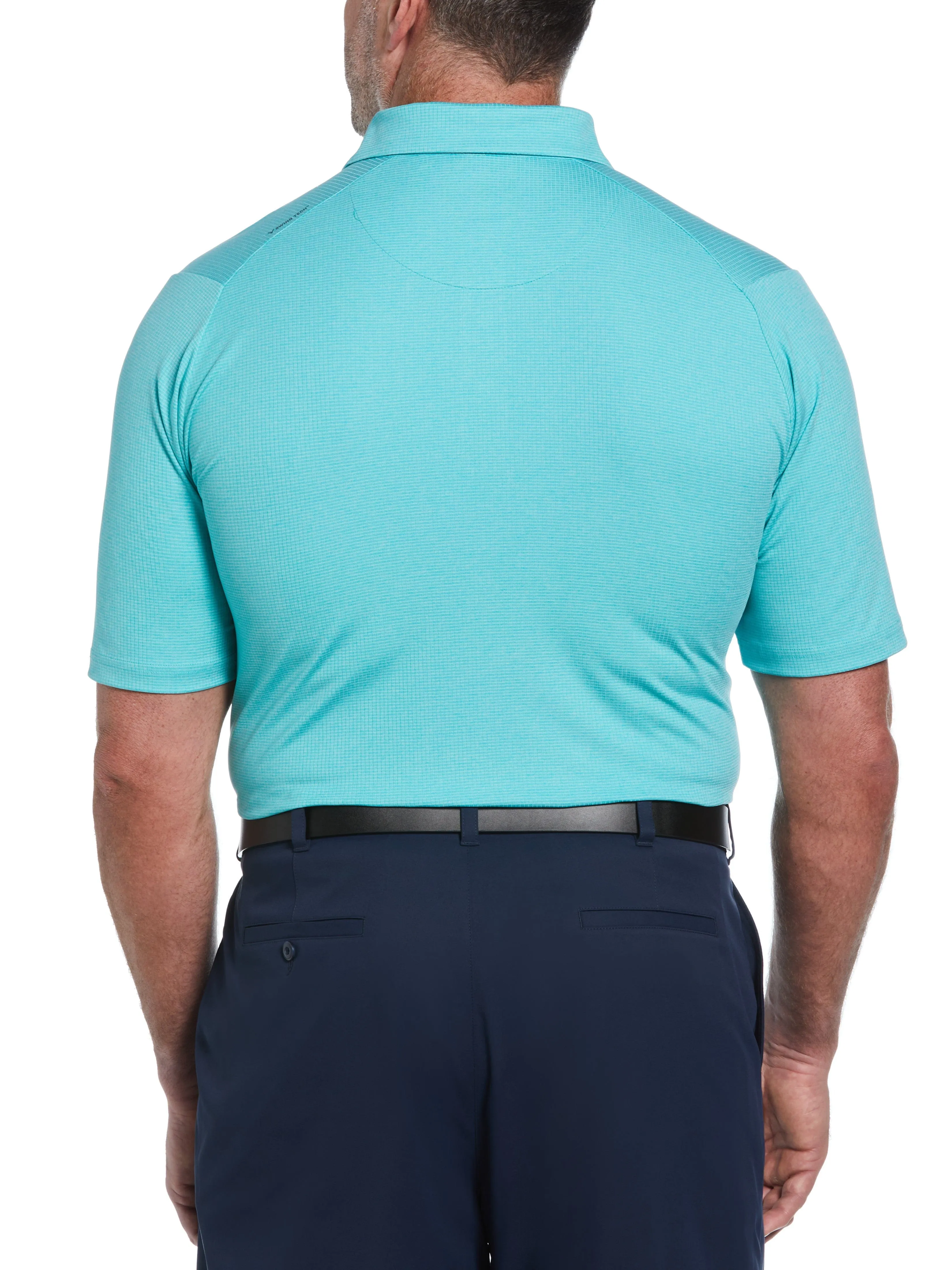 Big & Tall Ventilated Classic Jaquard Polo Callaway Apparel