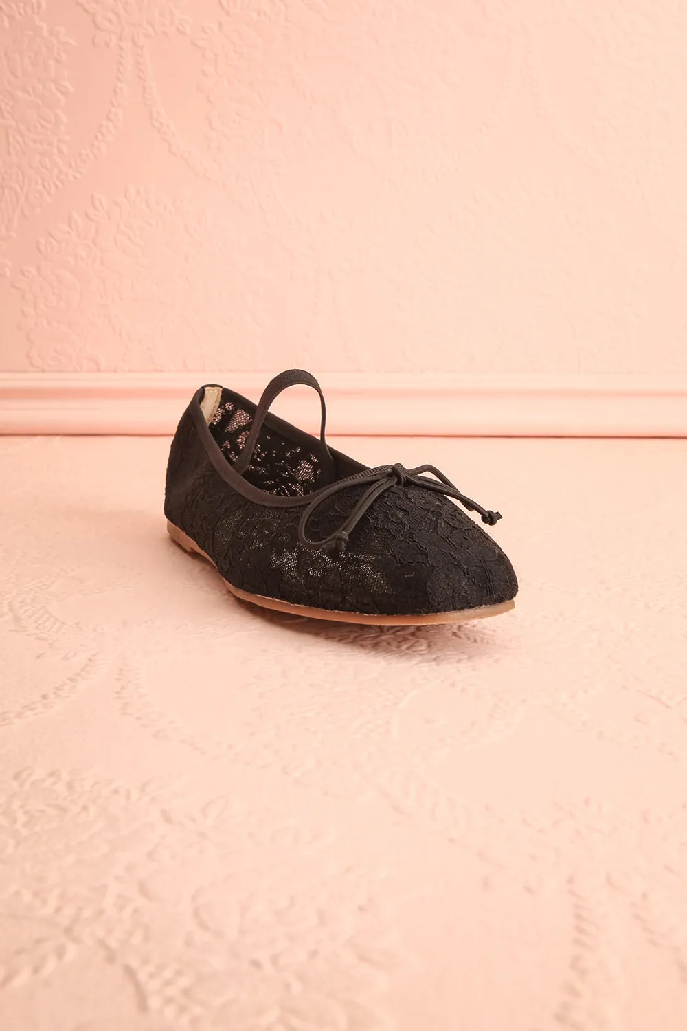 Bisbee | Black Lace Ballet Flats