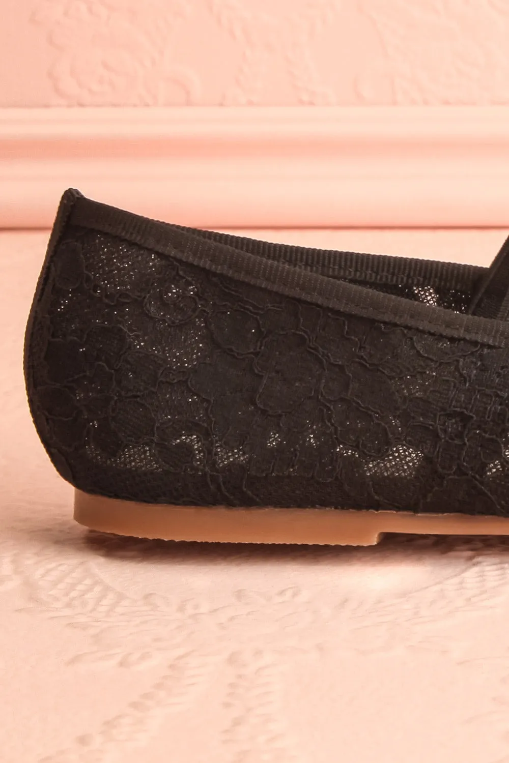 Bisbee | Black Lace Ballet Flats