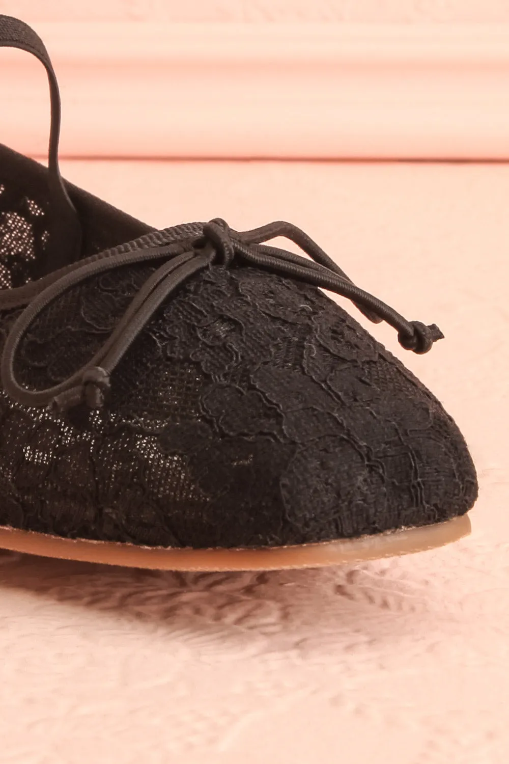 Bisbee | Black Lace Ballet Flats