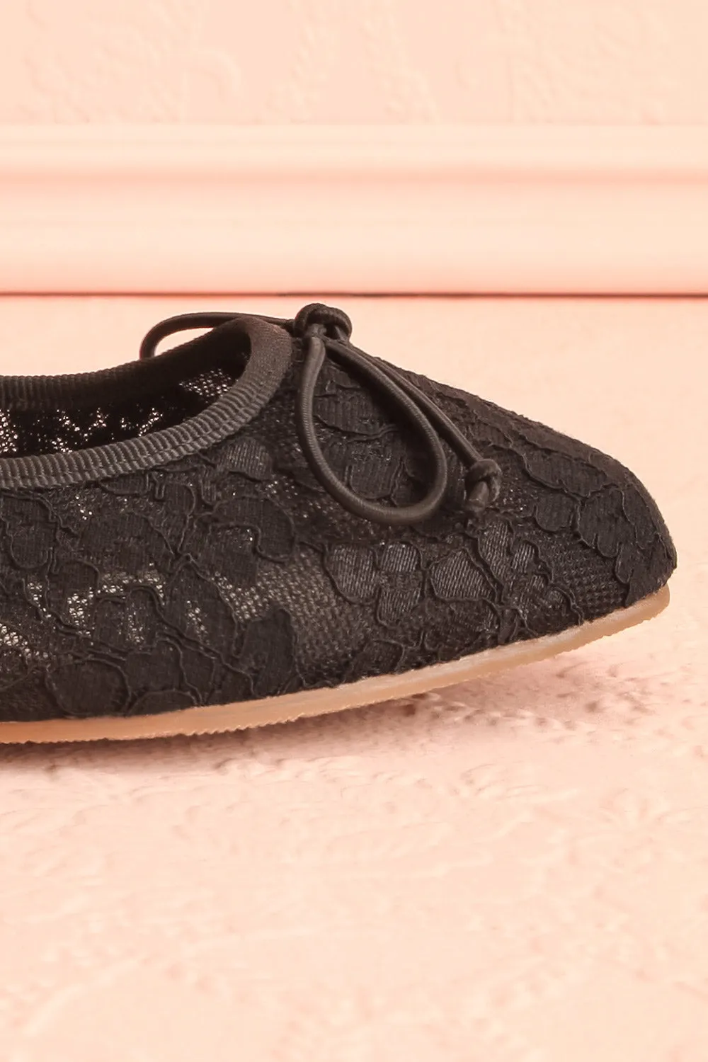Bisbee | Black Lace Ballet Flats