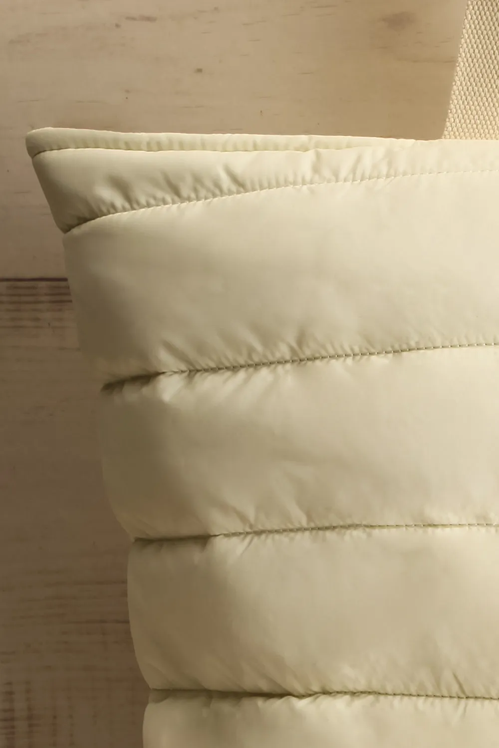 Blackpool Ivory | Quilted Tote Bag