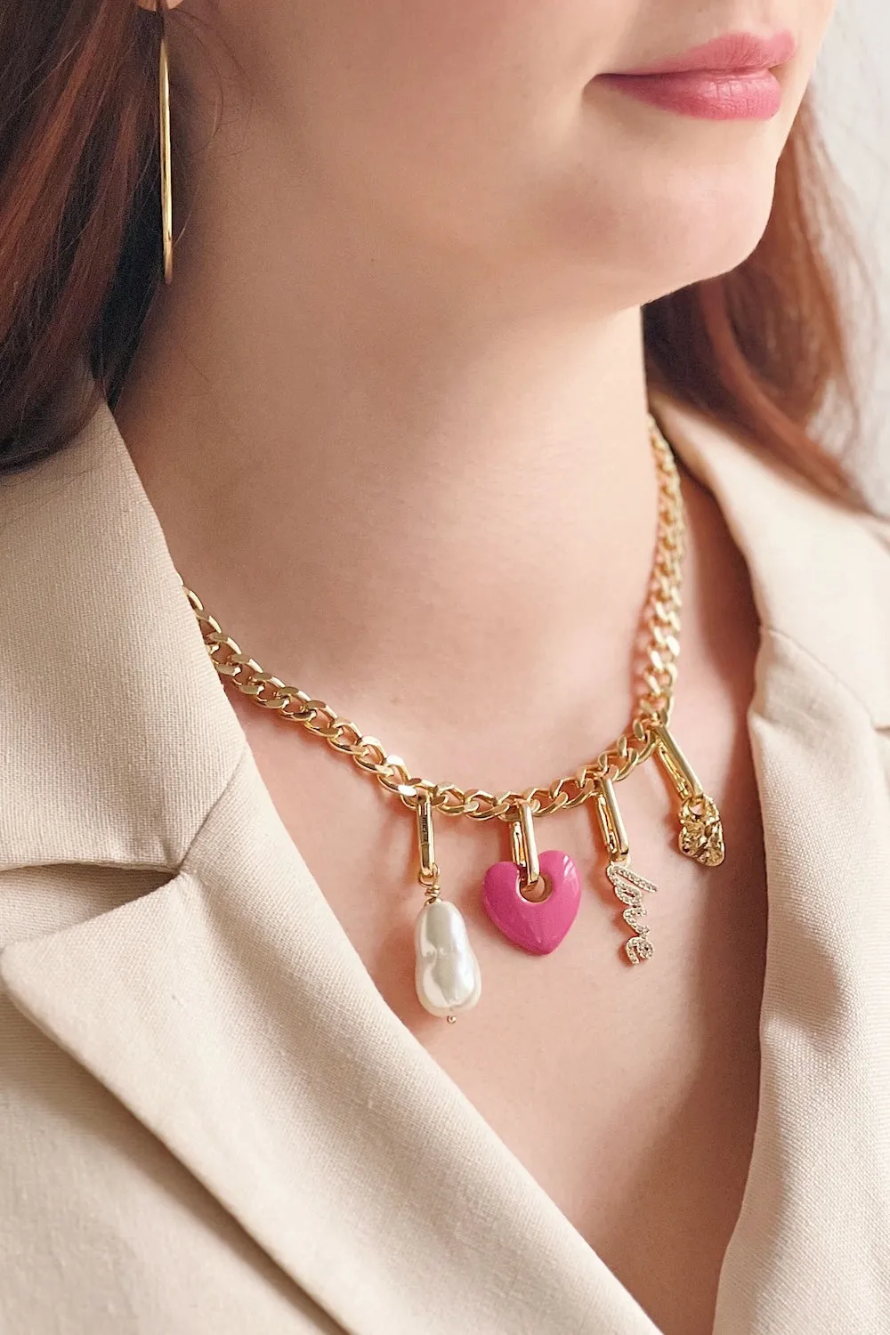 Bolina Gold | Freshwater Pearl Charm