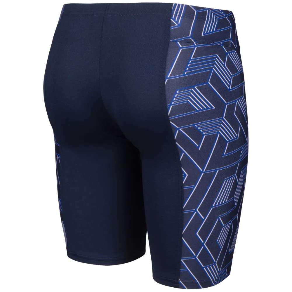 BOYS' SWIM JAMMER ARENA ESCAPE - NAVY/TEAM NAVY